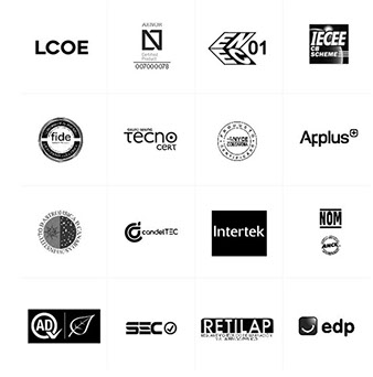 Nuestras luminarias cuentan con todas las certificaciones necesarias para poder acceder a todos los fondos de financiación. 